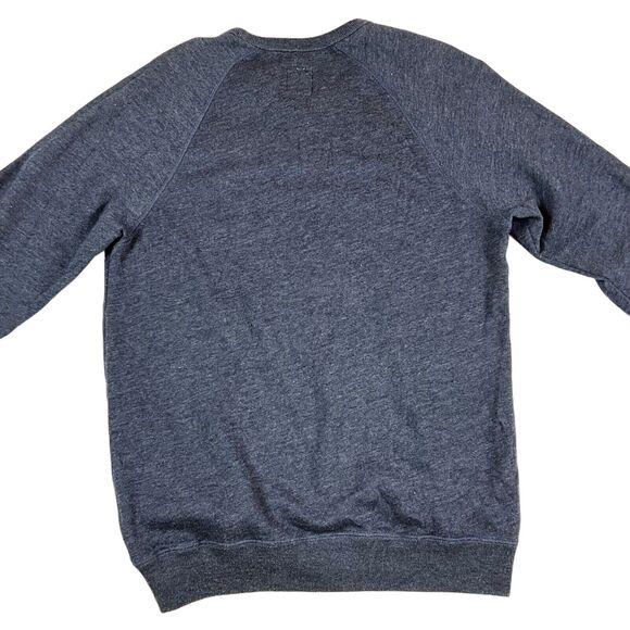 Jack Wills Gray Sweatshirt Jumper Mens M "Finest Goods" Circle Chest Logo Soft! - Picture 4 of 10